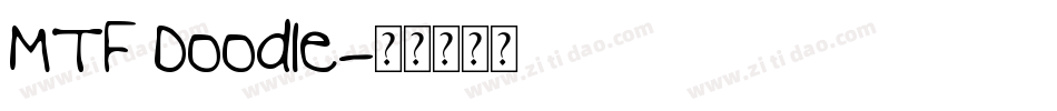 MTF Doodle字体转换